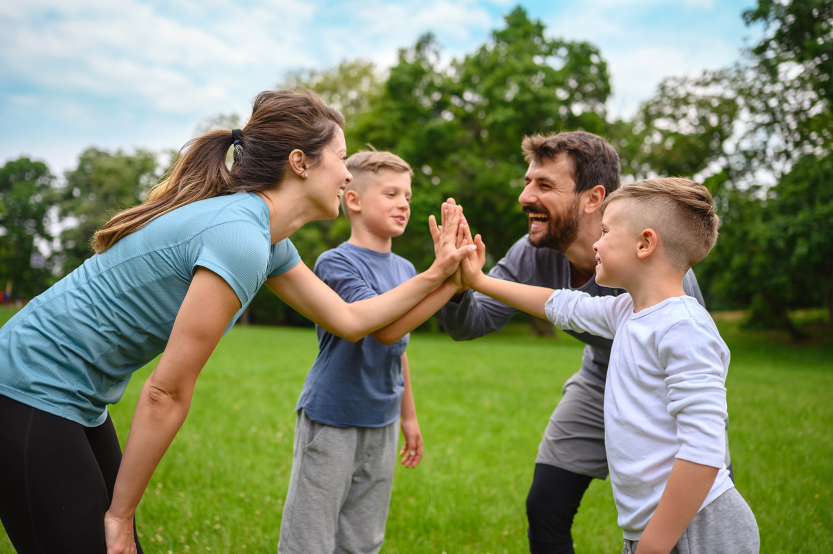 High five for the family